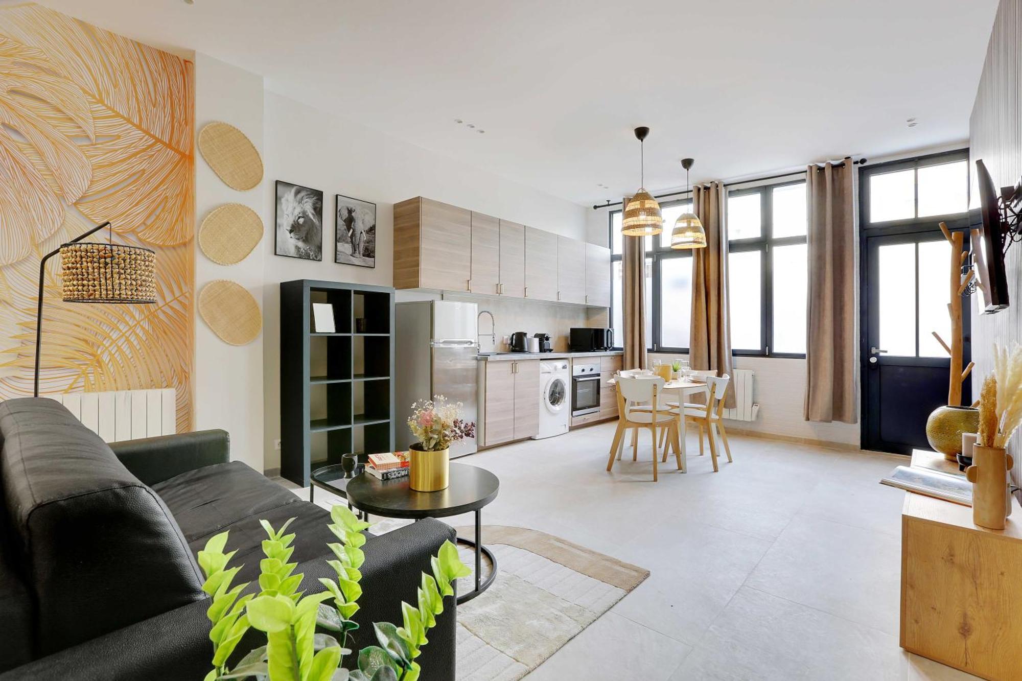 Appartement Wonderful 1br - 5p - Sacre Coeur